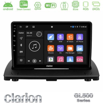 Clarion GL500 Series 8Core Android ClarionOS 4+64GB  Volvo XC90 2006-2014 Navigation Multimedia Tablet 9