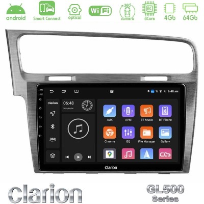 Clarion GL500 Series 8Core Android ClarionOS 4+64GB  VW GOLF 7 Navigation Multimedia Tablet 10