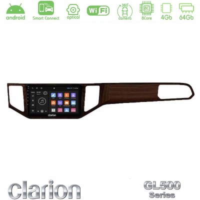 Clarion GL500 Series 8Core Android ClarionOS 4+64GB  VW Sportsvan 2014-2020 Navigation Multimedia Tablet 9