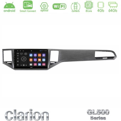 Clarion GL500 Series 8Core Android ClarionOS 4+64GB     VW Sportsvan 2014-2020 Navigation Multimedia Tablet 9