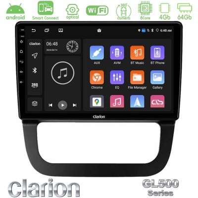Clarion GL500 Series 8Core Android ClarionOS 4+64GB  VW Jetta Navigation Multimedia Tablet 10