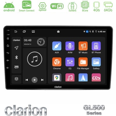Clarion GL500 Series 8Core Android ClarionOS 4+64GB  VW Passat Navigation Multimedia Tablet 9