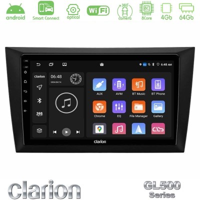 Clarion GL500 Series 8Core Android ClarionOS 4+64GB  Vw Golf 6 Navigation Multimedia Tablet 9