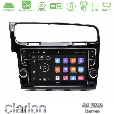 Clarion GL500 Series 8Core Android ClarionOS 4+64GB  VW GOLF 7 Navigation Multimedia Tablet 9