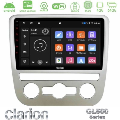 Clarion GL500 Series 8Core Android ClarionOS 4+64GB  VW Scirocco 2008 – 2014 Navigation Multimedia Tablet 9