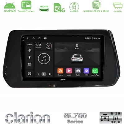 Clarion GL700 QUALCOMM Series 8Core Android ClarionOS 4+64GB Suzuki Swift / SX4 S-Cross Navigation Multimedia Tablet 9