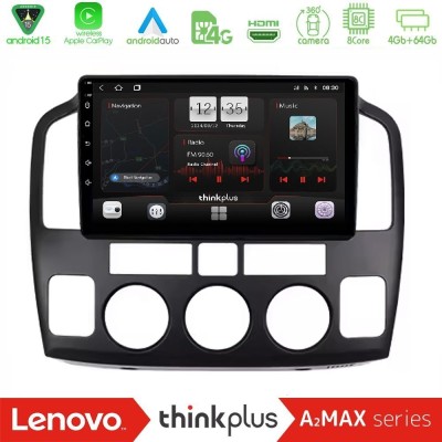 Lenovo Thinkplus A2MAX Series 8Core Android15 4+64GB  Suzuki Grand Vitara 2003-2005 Navigation Multimedia Tablet 9