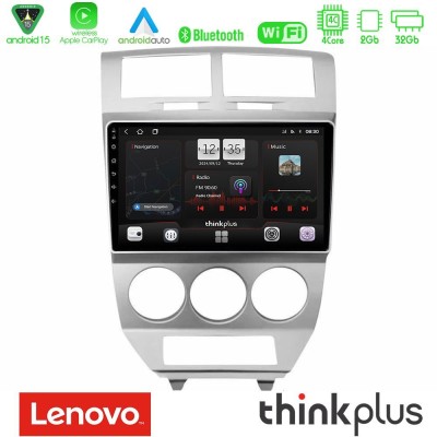 Lenovo Thinkplus Series 4Core Android15 2+32GB  Dodge Caliber 2006-2011 Navigation Multimedia Tablet 10