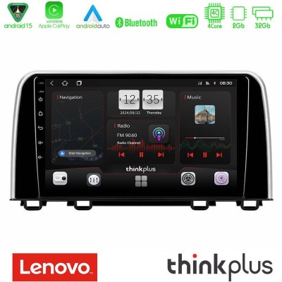 Lenovo Thinkplus Series 4Core Android15 2+32GB  Honda CR-V 2019-> Navigation Multimedia Tablet 10