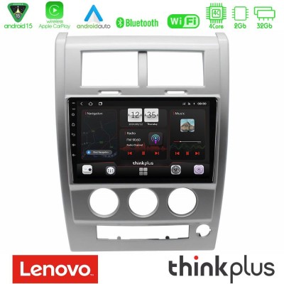 Lenovo Thinkplus Series 4Core Android15 2+32GB  Jeep Cherokee (KK) 2008-2012 Navigation Multimedia Tablet 10