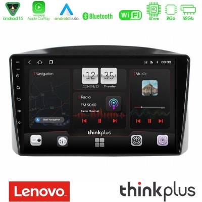 Lenovo Thinkplus Series 4Core Android15 2+32GB  Jeep Grand Cherokee 2005-2007 Navigation Multimedia Tablet 10