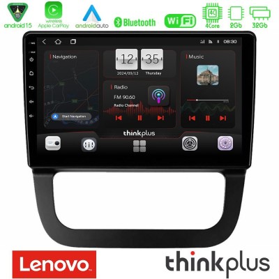 Lenovo Thinkplus Series 4Core Android15 2+32GB  VW Jetta Navigation Multimedia Tablet 10