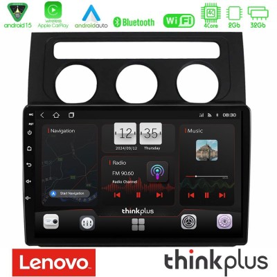 Lenovo Thinkplus Series 4Core Android15 2+32GB     VW Touran 2003-2011 Navigation Multimedia Tablet 10