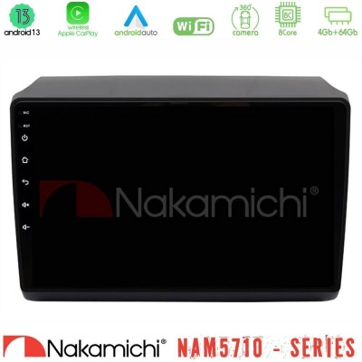 Nakamichi NAM5710 Series 8Core Android13 4+64GB  Fiat Ducato/Citroen Jumper/Peugeot Boxer Navigation Multimedia Tablet 9