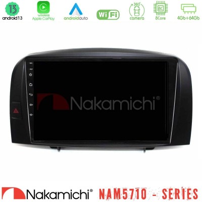 Nakamichi NAM5710 Series 8Core Android13 4+64GB Hyundai Sonata 2005-2009 Navigation Multimedia Tablet 10