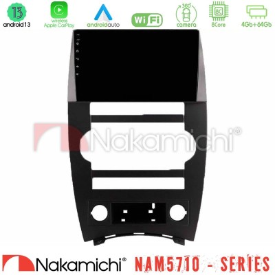 Nakamichi NAM5710 Series 8Core Android13 4+64GB  Jeep Commander 2007-2008 Navigation Multimedia Tablet 9