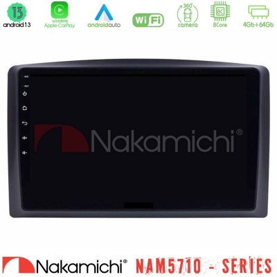 Nakamichi NAM5710 Series 8Core Android13 4+64GB  Mercedes Vito 2015-2021 Navigation Multimedia Tablet 10