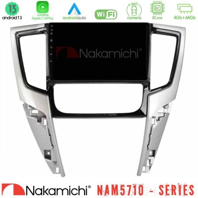 Nakamichi NAM5710 Series 8Core Android13 4+64GB Mitsubishi L200 2019-2023 Navigation Multimedia Tablet 9