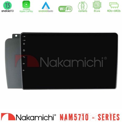 Nakamichi NAM5710 Series 8Core Android13 4+64GB  Volvo S60 2004-2009 Navigation Multimedia Tablet 9