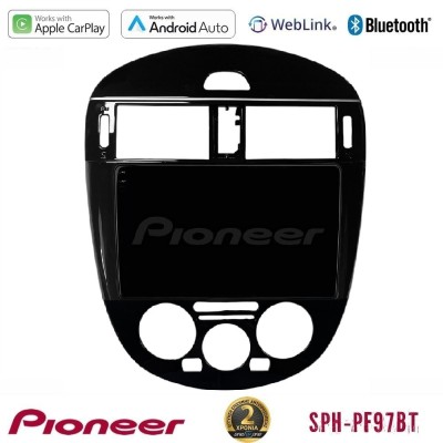 Pioneer SPH-PF97BT Series    Nissan Pulsar 2015-2018 (Manual A/C) Multimedia Station 9