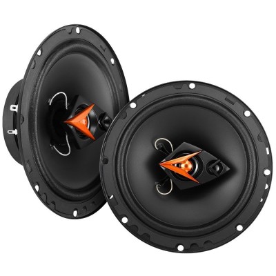 Cadence IQ Series IQ653GE 6.5″ 3-Way Coaxial Car Audio Speakers | 50W RMS, 125W Peak Power No Grills