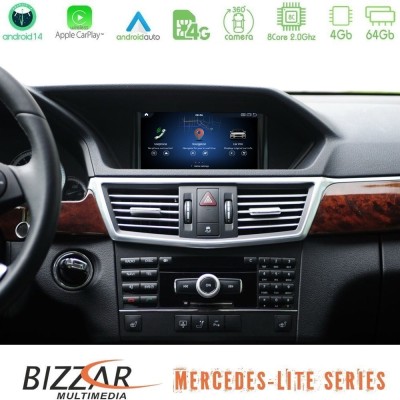 Bizzar OEM Mercedes E Class (W212) NTG4.0 Android14 8Core (4+64GB) Navigation Multimedia 7