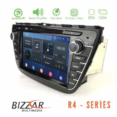 Bizzar R4 Series Suzuki S-Cross Android 10.0 4core Navigation Multimedia