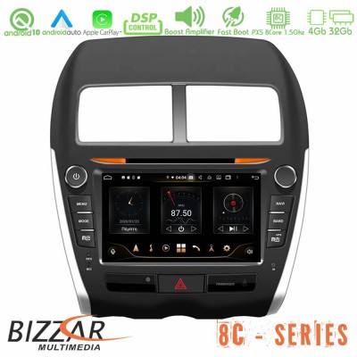 Bizzar Pro Edition Mitsubishi Outlander/Citroen C-Crosser/Peugeot 4007 Android 10 8core Navigation Multimedia