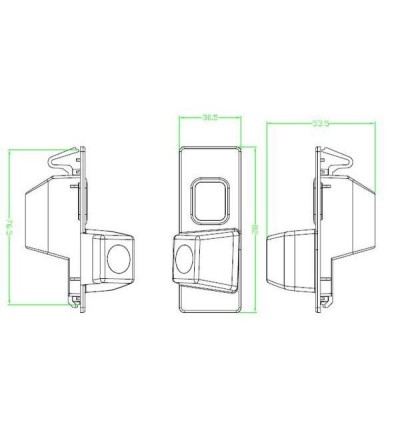 Bizzar Opel Mokka Κάμερα Οπισθοπορείας