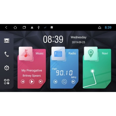 Bizzar Ford Focus Android 9.0 Pie 4core Navigation Multimedia
