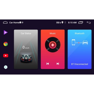 Bizzar 4C Series Audi A3 8P 4Core Android12 2+16GB Navigation Multimedia Tablet 9