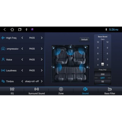 Lenovo Carpad Fiat Fiorino/Citroen Nemo/Peugeot Bipper 4Core Android12 2+32GB Navigation Multimedia Tablet 9