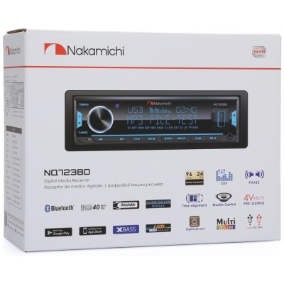 Nakamichi NQ723BD Radio/Usb/Bt/Aux