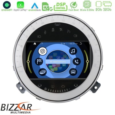Bizzar Mini Cooper/Countryman 8core Android11 2+32GB Navigation Multimedia System