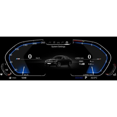 BMW 5series E60 2004-2009 Digital LCD Instrument Cluster 12,3