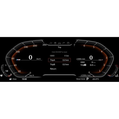 BMW F06/F07/F10/F12/F13/F01/F25/F26/F15/F16 Digital LCD Instrument Cluster 12.3