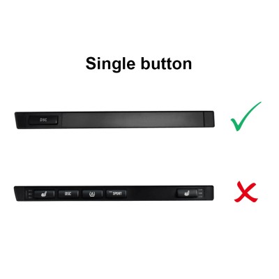 BMW E46 Κιτ Μετατόπισης HVAC (Individual Row) με USB θύρες