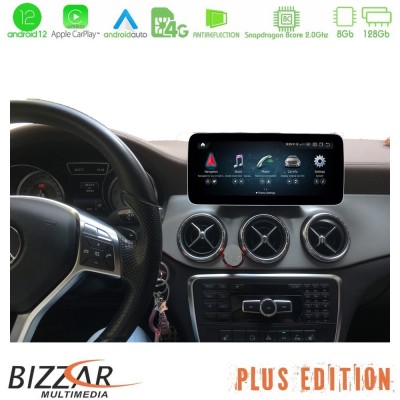Bizzar OEM Mercedes A/CLA/GLA Class NTG4.5 Android12 (8+128GB) Navigation Multimedia 12,3″ Anti-reflection