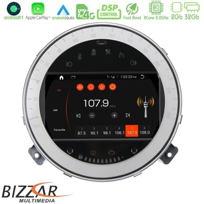 Bizzar OEM Mini Cooper/One 8core Android12 2+32GB Navigation Multimedia System