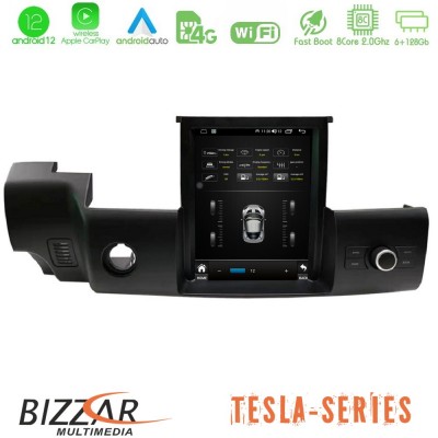 Bizzar OEM Range Rover Sport L320 2010-2013 Android 12 8core 6+128GB Tesla Screen 9.7