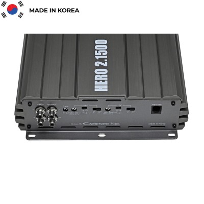 ShockWave Class D 2Channel HERO2.1500 (2x1500Wrms) Made in Korea