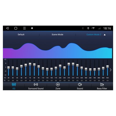 Bizzar FR8 Series Nissan Navara 8core Android13 2+32GB Navigation Multimedia Tablet 9