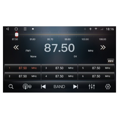 Bizzar FR8 Series Suzuki Grand Vitara 8core Android13 2+32GB Navigation Multimedia Tablet 9