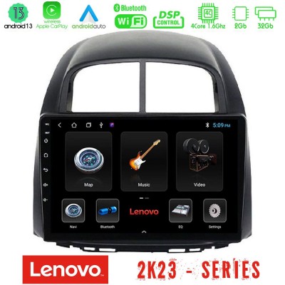 Lenovo Car Pad Daihatsu Sirion/Subaru Justy 4Core Android 13 2+32GB Navigation Multimedia Tablet 10