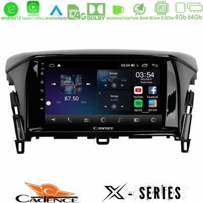 Cadence X Series Mitsubishi Eclipse Cross 8core Android12 4+64GB Navigation Multimedia Tablet 9