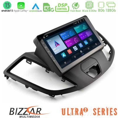 Bizzar Ultra Series Ford Transit 2014-> 8core Android13 8+128GB Navigation Multimedia Tablet 9