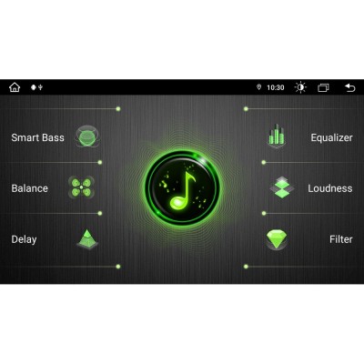 Bizzar Ultra Series Hyundai IX35 Auto A/C 8core Android13 8+128GB Navigation Multimedia Tablet 9