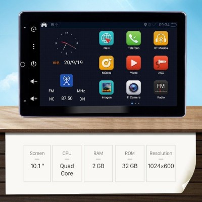 Bizzar 2DIN Deckless Tablet Android Multimedia BL-A81-UV26
