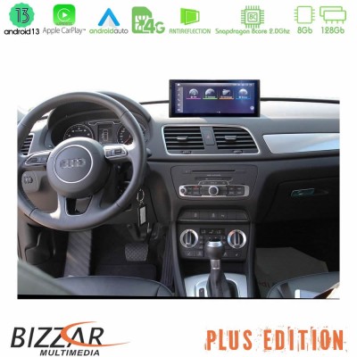 Bizzar OEM Audi Q3 (8U) 2011-2018 Android13 (8+128GB) Navigation Multimedia 10.25″ HD Anti-reflection