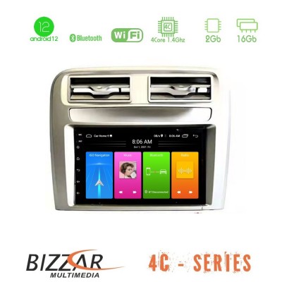 Bizzar Fiat Grande Punto 4core Android12 2+16GB Navigation Multimedia Deckless 7